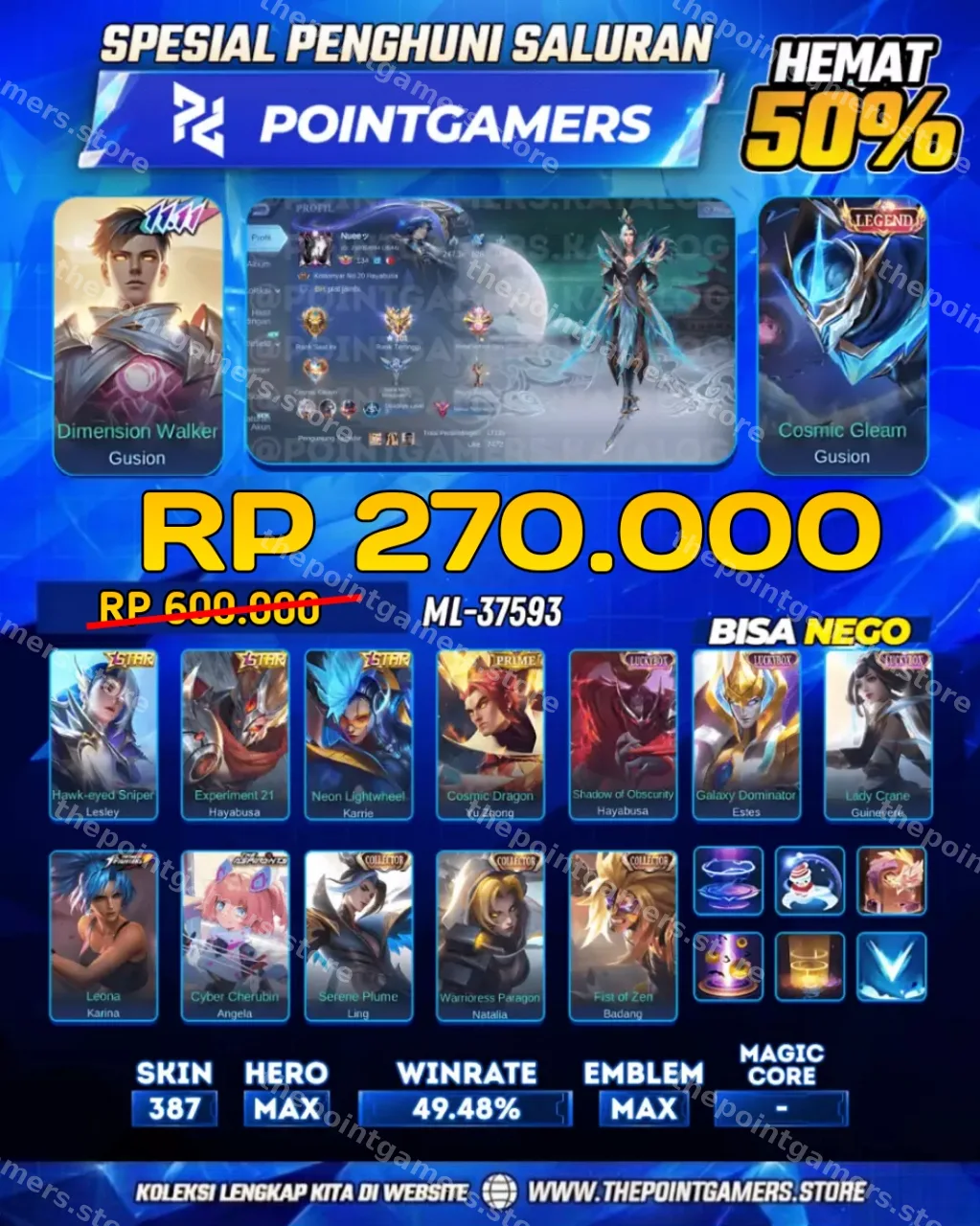 GUSION 11.11, GUSION LEGEND 1