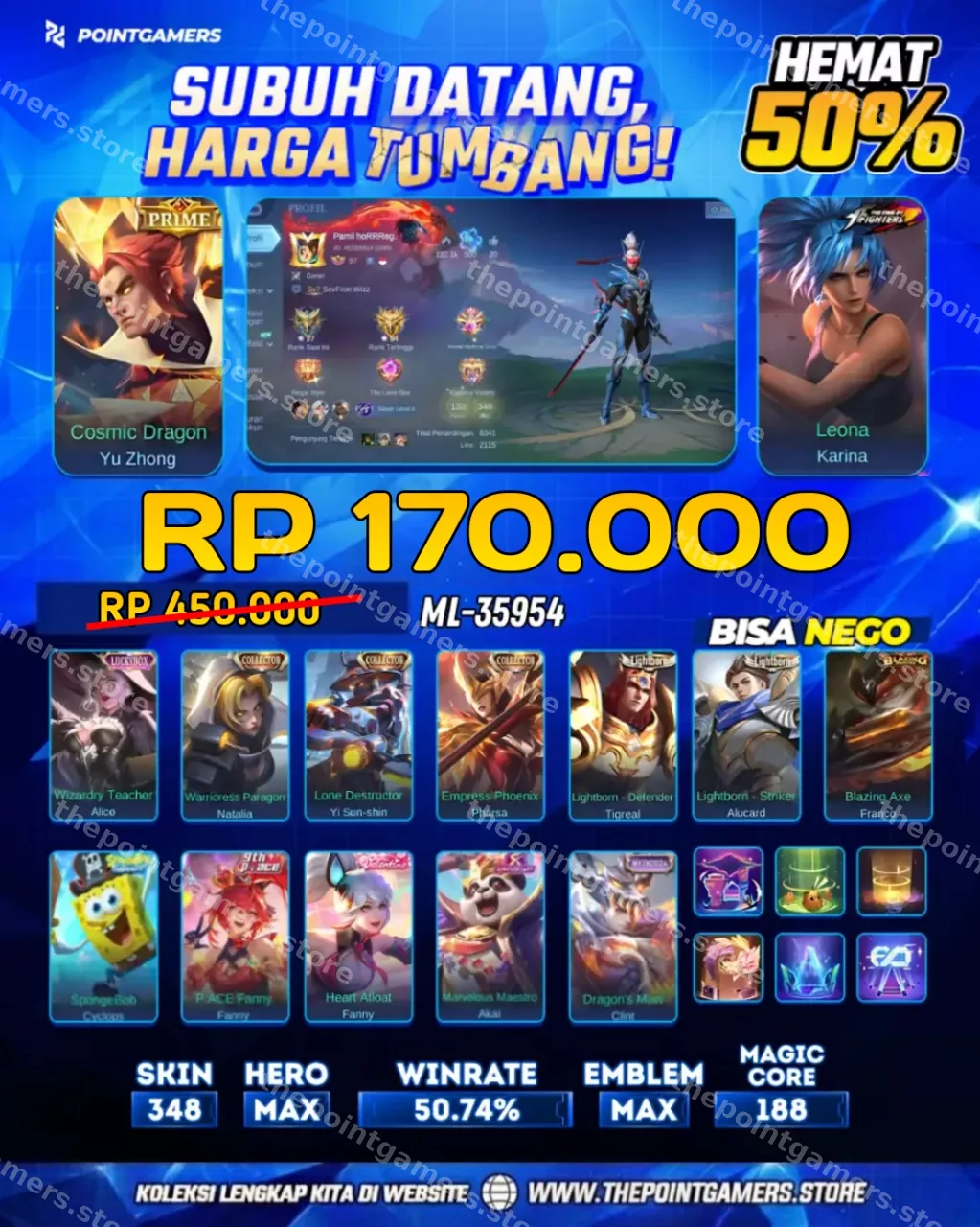 YU ZHONG PRIME, KARINA KOF 1
